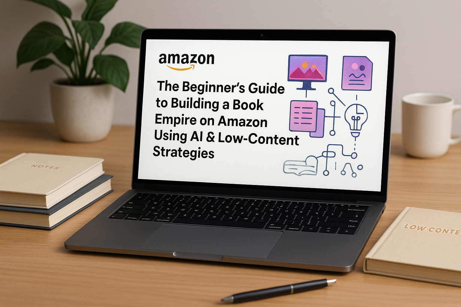 The Beginner’s Guide to Building a Book Empire on Amazon Using AI & Low-Content Strategies: Essential Steps for New Authors